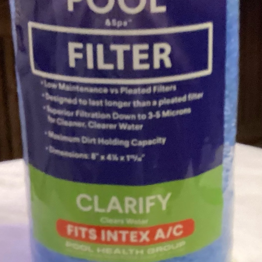 Pool Filter for Intex A/C